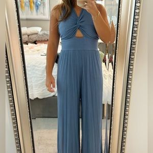 Jac ParkerTwist Front Light blue jumpsuit
